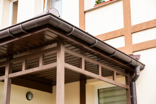 Porch Gutter Mounting